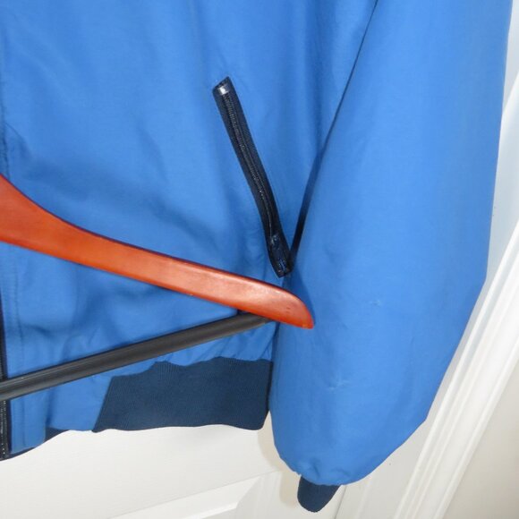 VTG L.L. Bean Three Season Windbreaker Jacket Men's LG Lined Bomber Made in USA - Picture 3 of 7